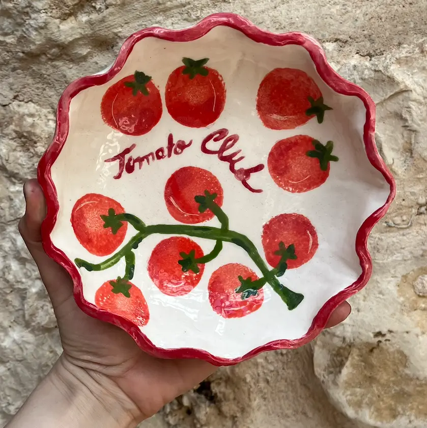 bol-tomates-sofia-lembeye2.png bol ondulé en céramique tomates par Sofia Lembeye