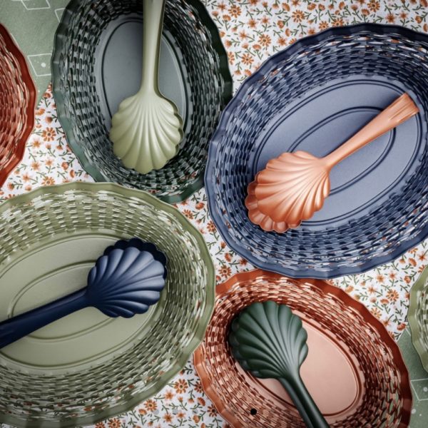 corbeille à pain vintage pastel roger orfèvre