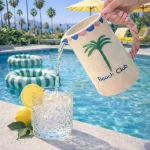 carafe en céramique 1L Beach Club par Kult