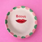 coupelle en céramique bisous par Kult