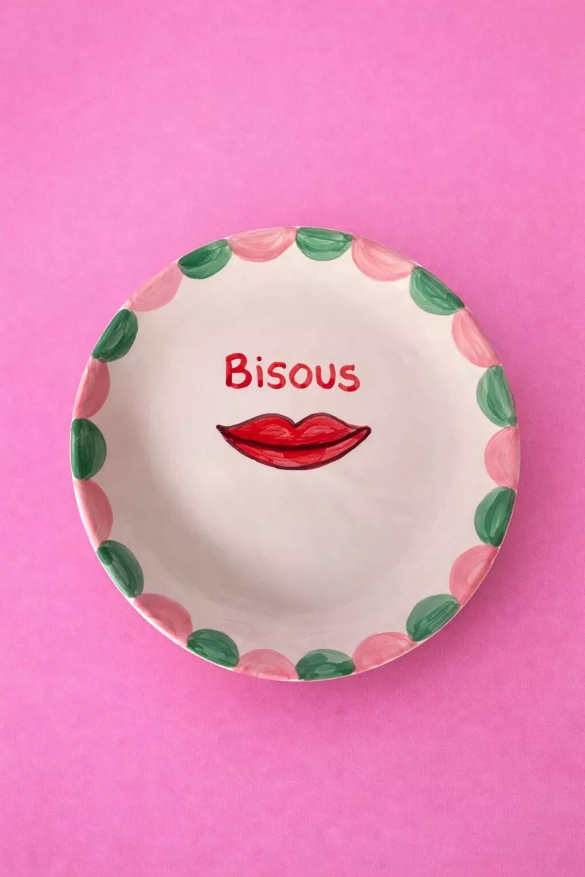 coupelle en céramique bisous par Kult