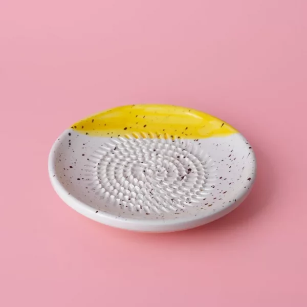 coupelle jaune pour râper en céramique Alfart Tierra Cocida