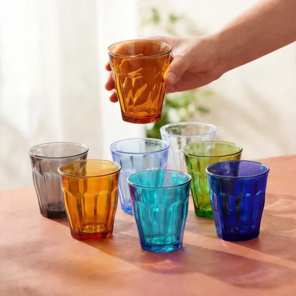 assortiment de verres duralex picardie 25CL