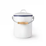 seau à compost en émail 6L ibili