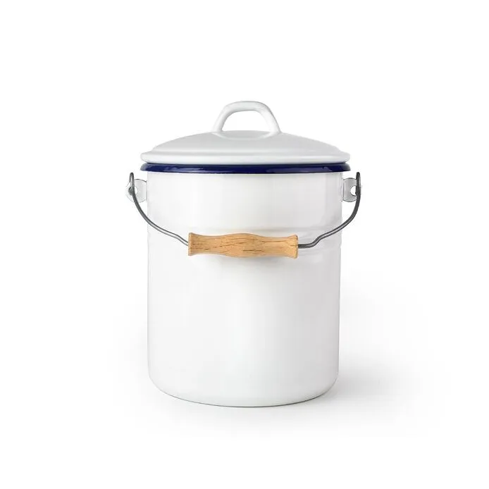 seau à compost en émail 6L ibili
