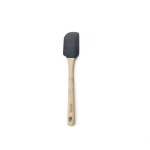 spatule de cuisine en silicone et bois Ibili