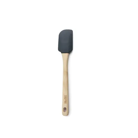 spatule de cuisine en silicone et bois Ibili