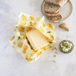 Emballage alimentaire fromage en cire d'abeille