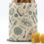 sac à pain XL en cire d'abeille par Little bee Fresh