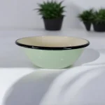 bol en acier émaillé menthe par Moogoo