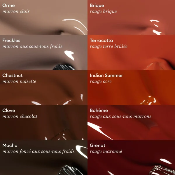 vernis à ongles marron manucurist