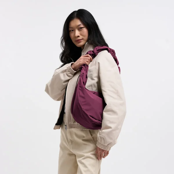Banane moon bag ruffle got bag kraken bordeaux