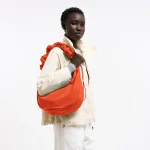 Banane moon bag ruffle got bag orange cobalt