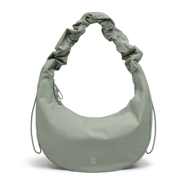 Banane moon bag ruffle got bag vert sauge