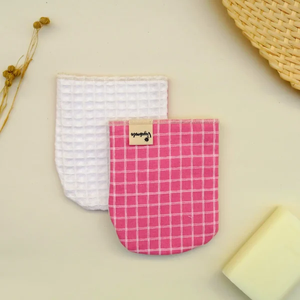 mini gant en coton rose Vagabondes