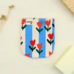 mini gant en coton Tulipes Vagabondes