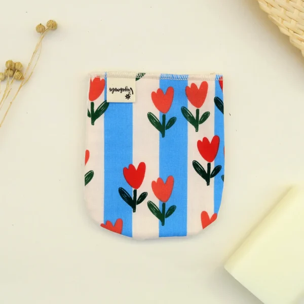 mini gant en coton Tulipes Vagabondes