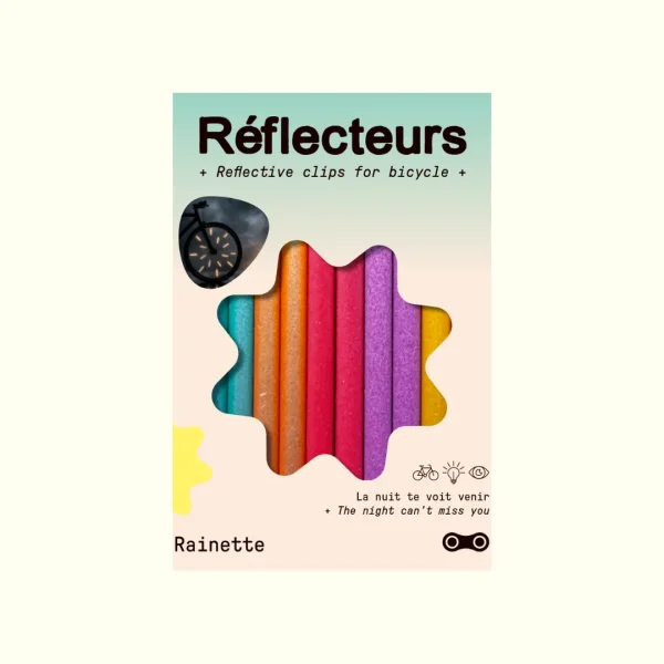 réflecteurs vélo sunset par Rainette